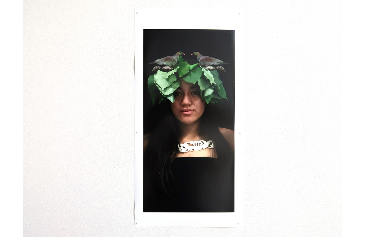 Aimee Ratana - Whāwhāki, digital photographic print (2018)