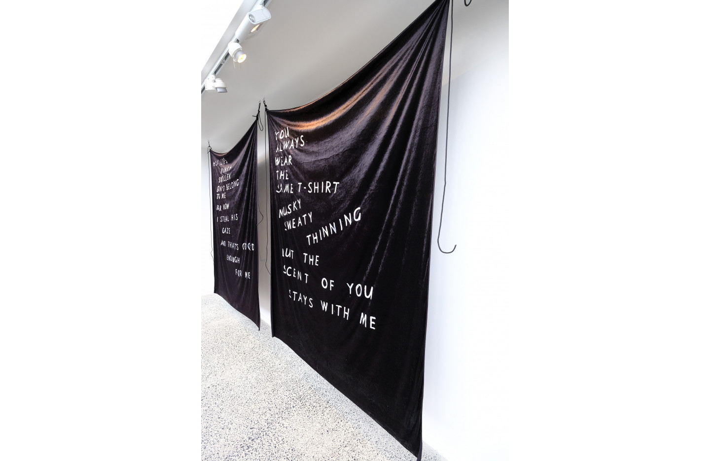 Natasha Matila-Smith, The scent of you stays with me (2018). Sleight Of Hand installation view, June 2018.